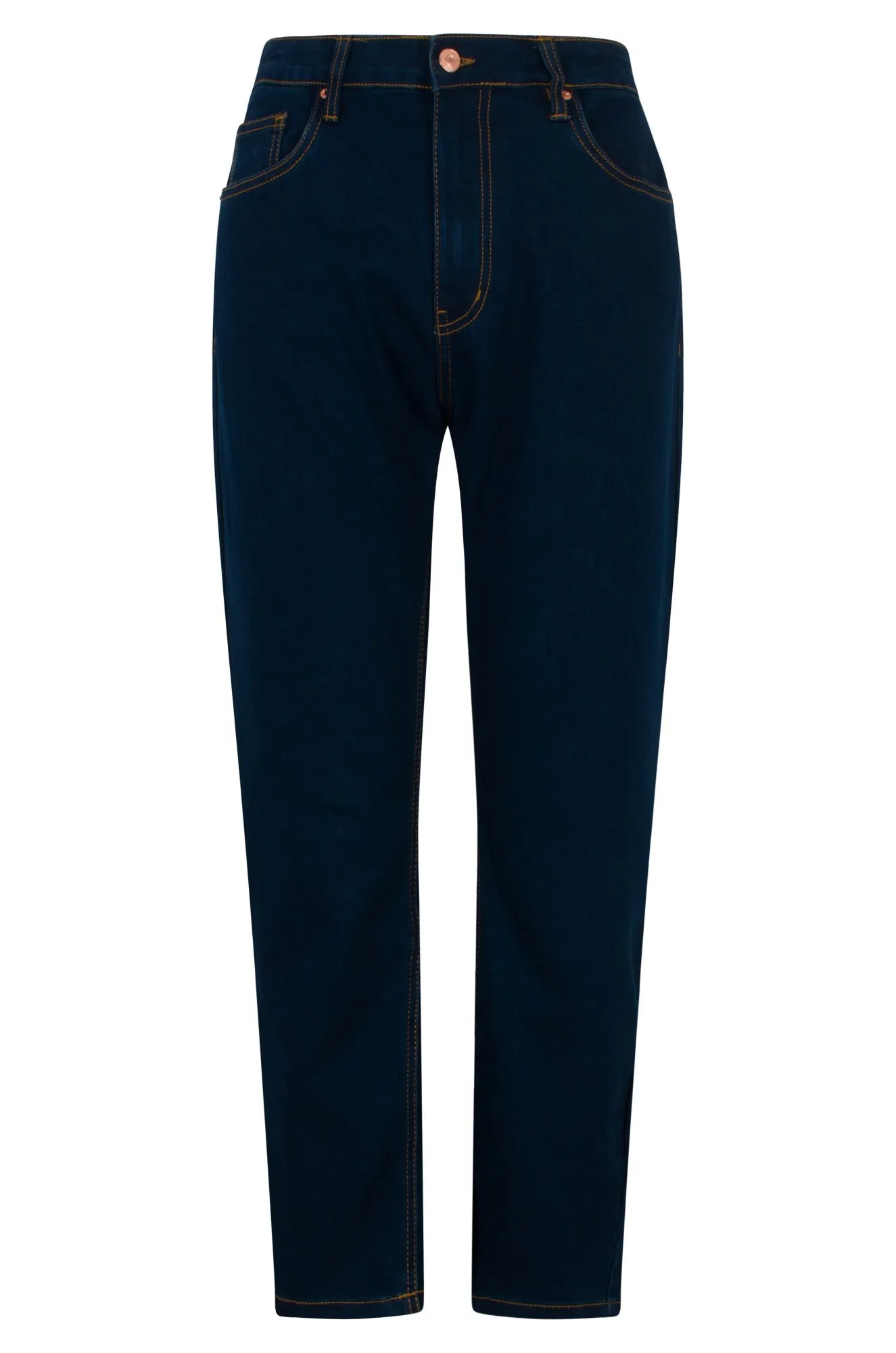 Recycled Fiber Content Mom fit Xtra Short Jeans | DARK INDIGO | 6626B1