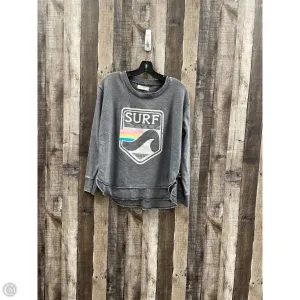 Sweatshirt Crewneck By Cme In Grey, Size: S Suburb Ease Warm Gloves