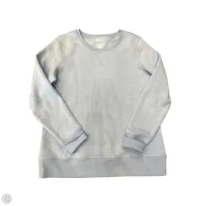 Vented Panels Sweatshirt Crewneck By Tek Gear In Blue, Size: L