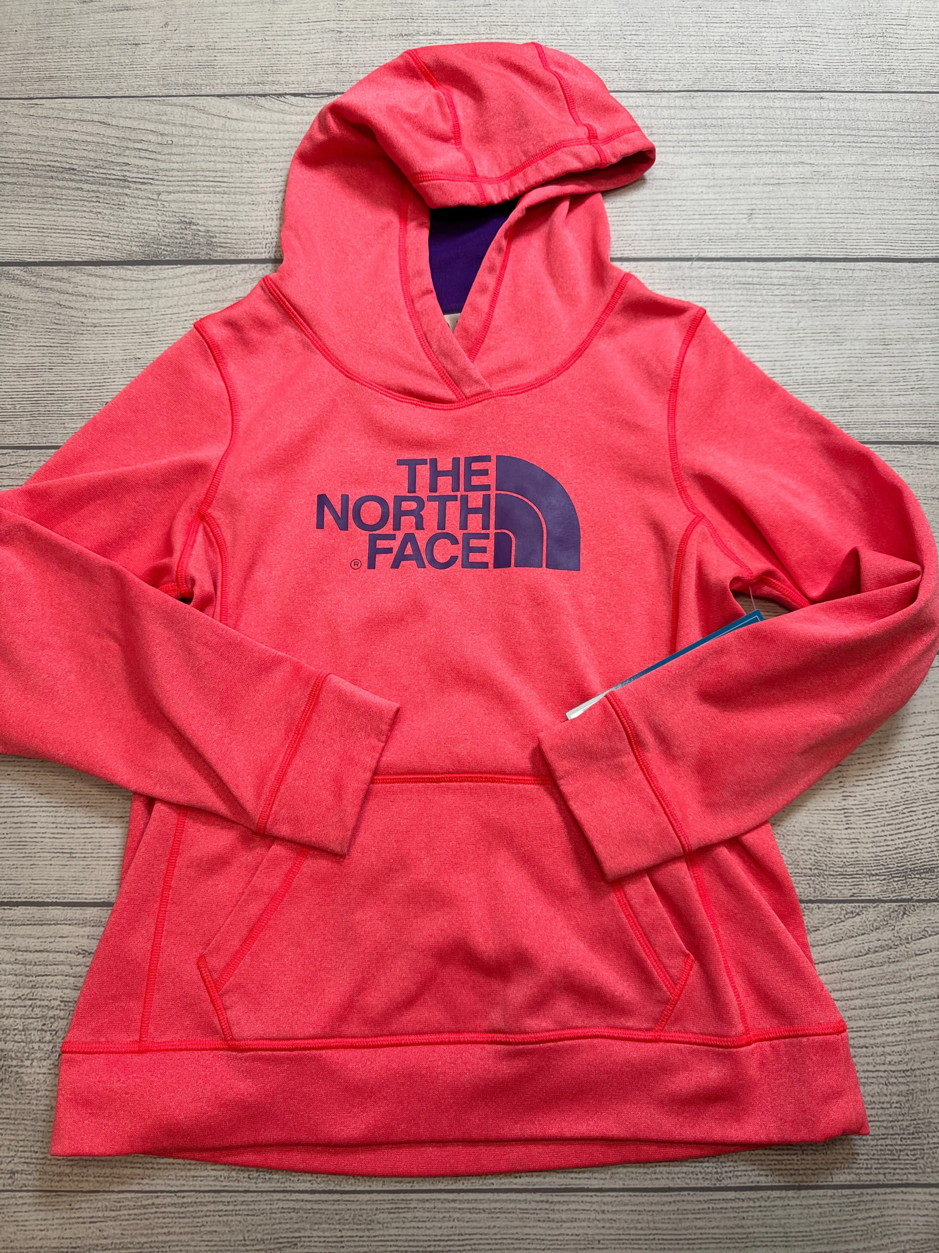 Athletic Sweatshirt Hoodie By The North Face  Size: M NoSlipWaistband Dream Core