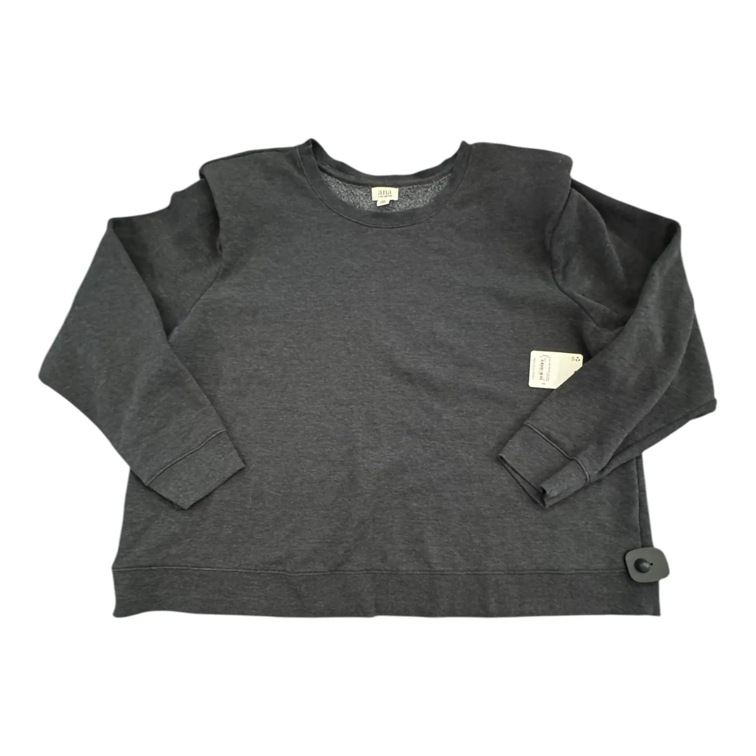 Sweatshirt Crewneck By Ana In Grey, Size:2X Work Safe Epic Glow