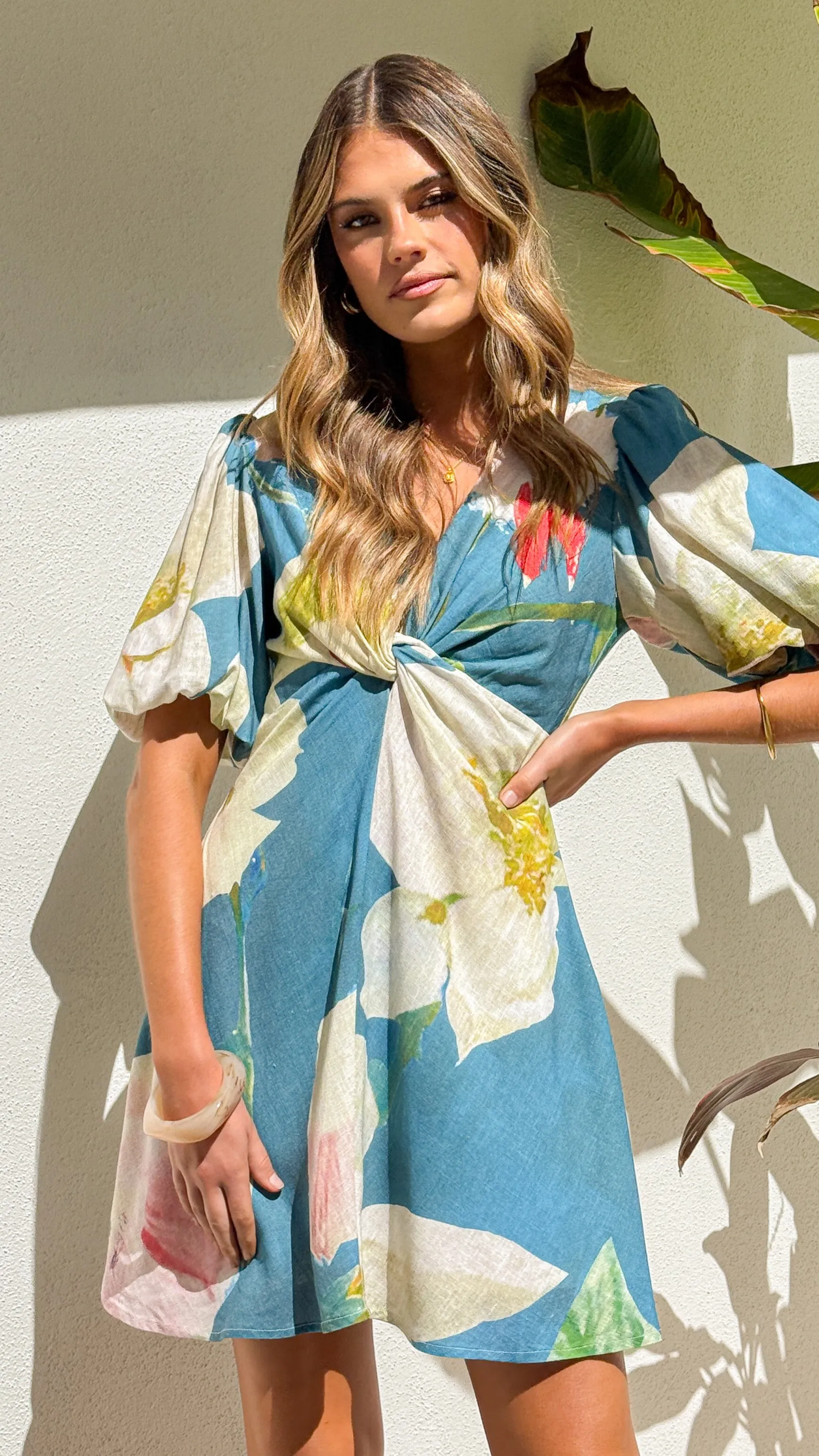 Kylen Mini Dress - Blue Orchid Rush Style