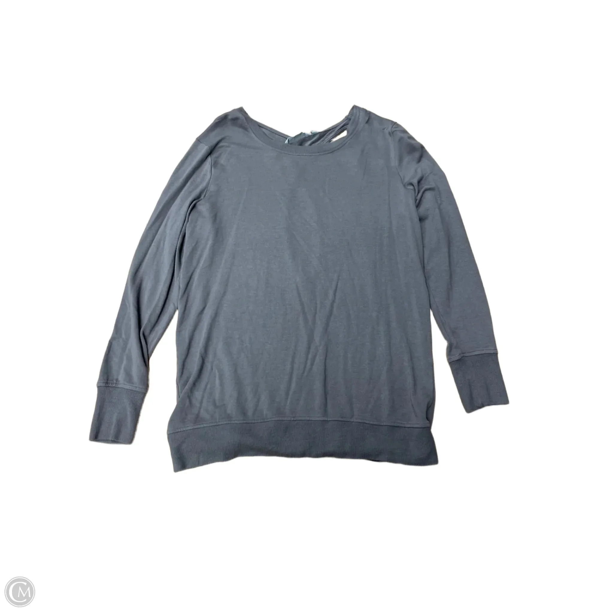 Flow Core Calm Tone Sweatshirt Crewneck By Athleta In Grey, Size: M