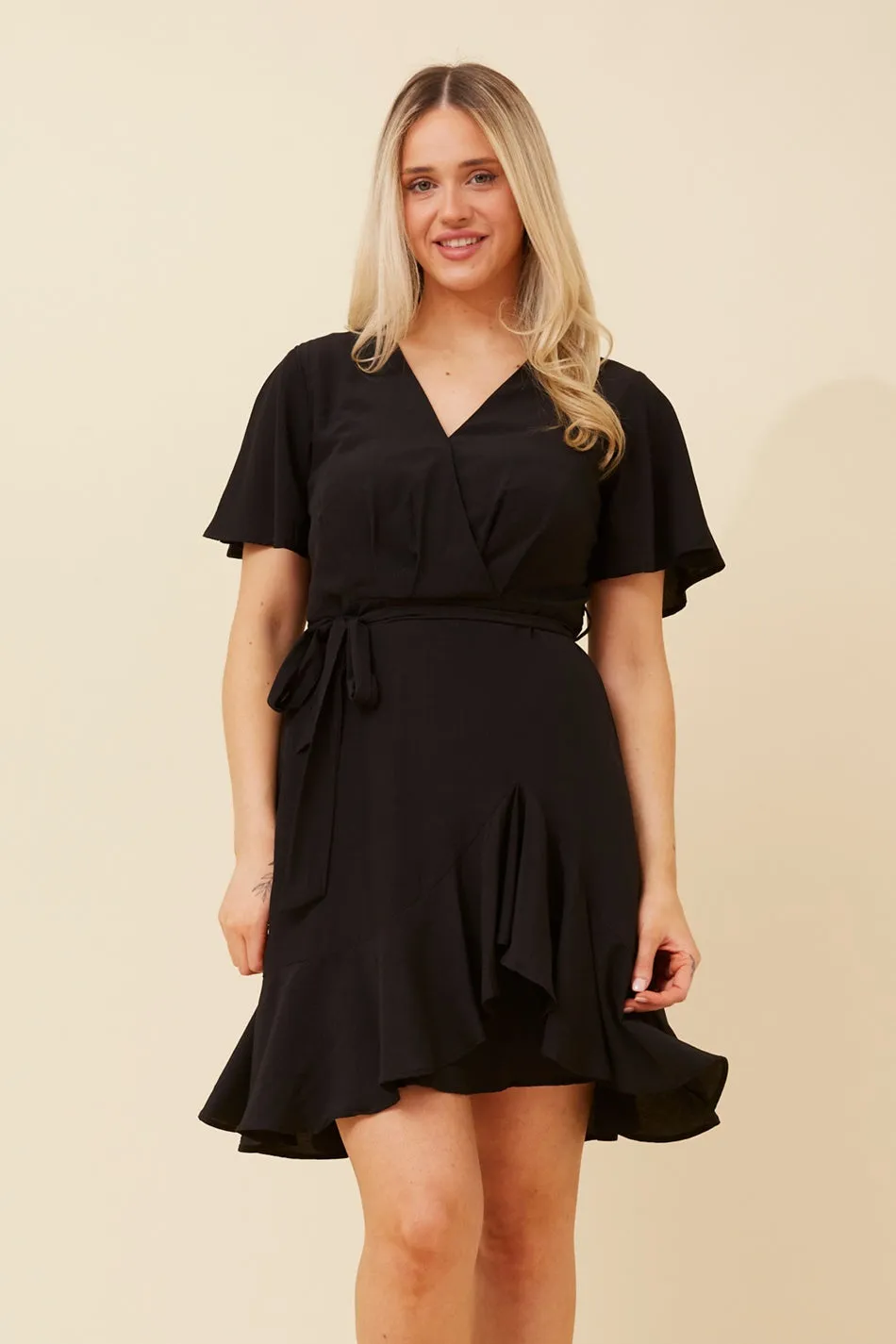 LANI MOCK WRAP DRESS Versatile Clothing Easy Style
