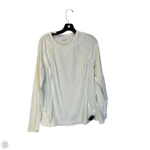 Water Soul Athletic Sweatshirt Crewneck By Athleta In White, Size: Xl