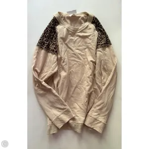 Sweatshirt Crewneck By Umgee In Animal Print, Size: 1x Leader Core NonSlipTrim