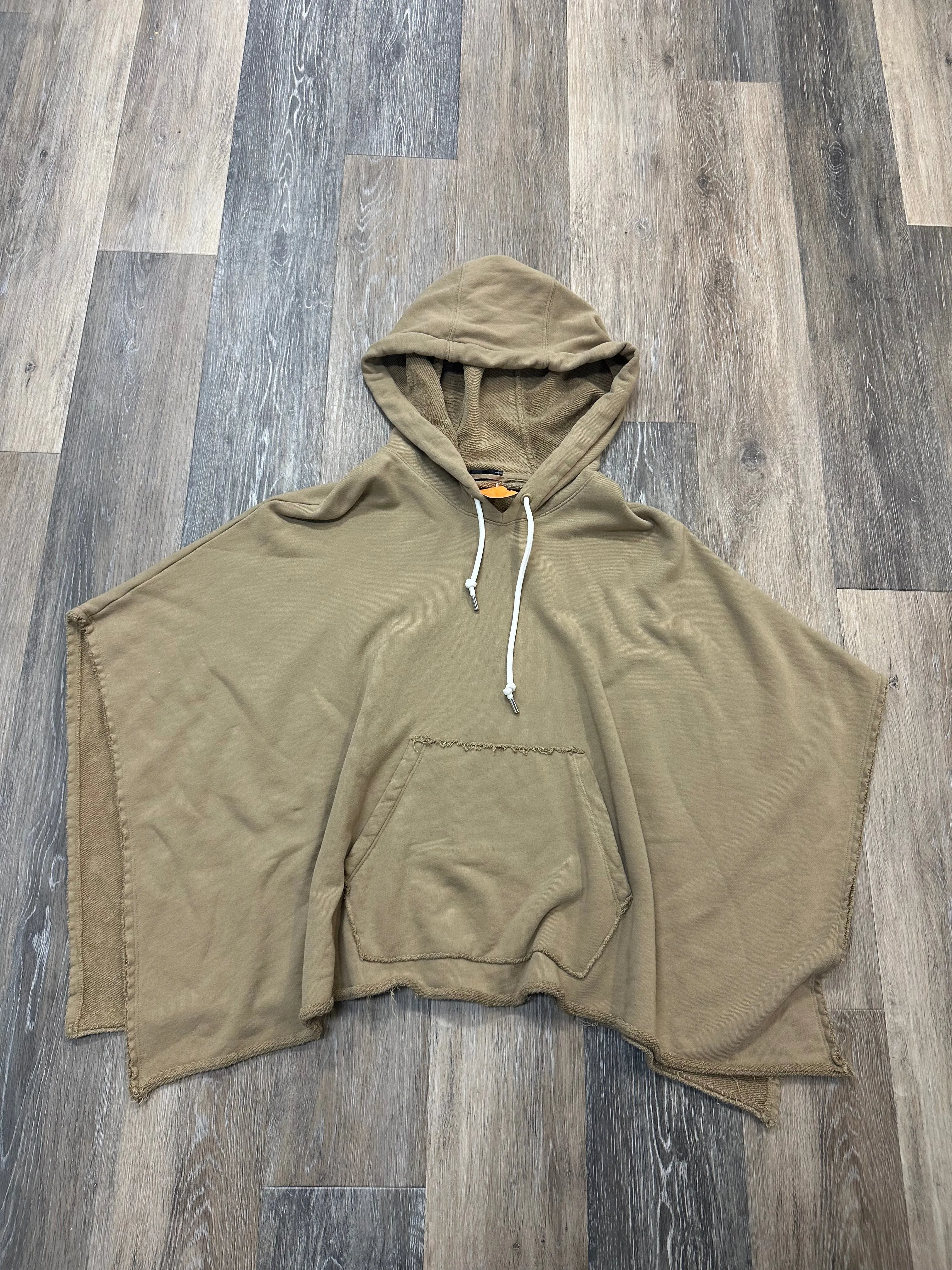 Outdoor Comfort Sweatshirt Hoodie By Atm In Brown, Size: Osfm