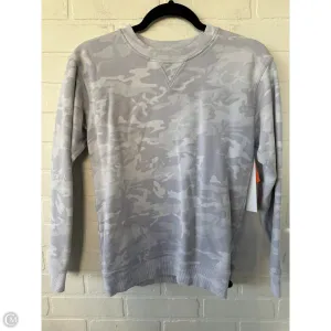 Modern Design Athletic Sweatshirt Crewneck By Lululemon In Grey, Size: Xs