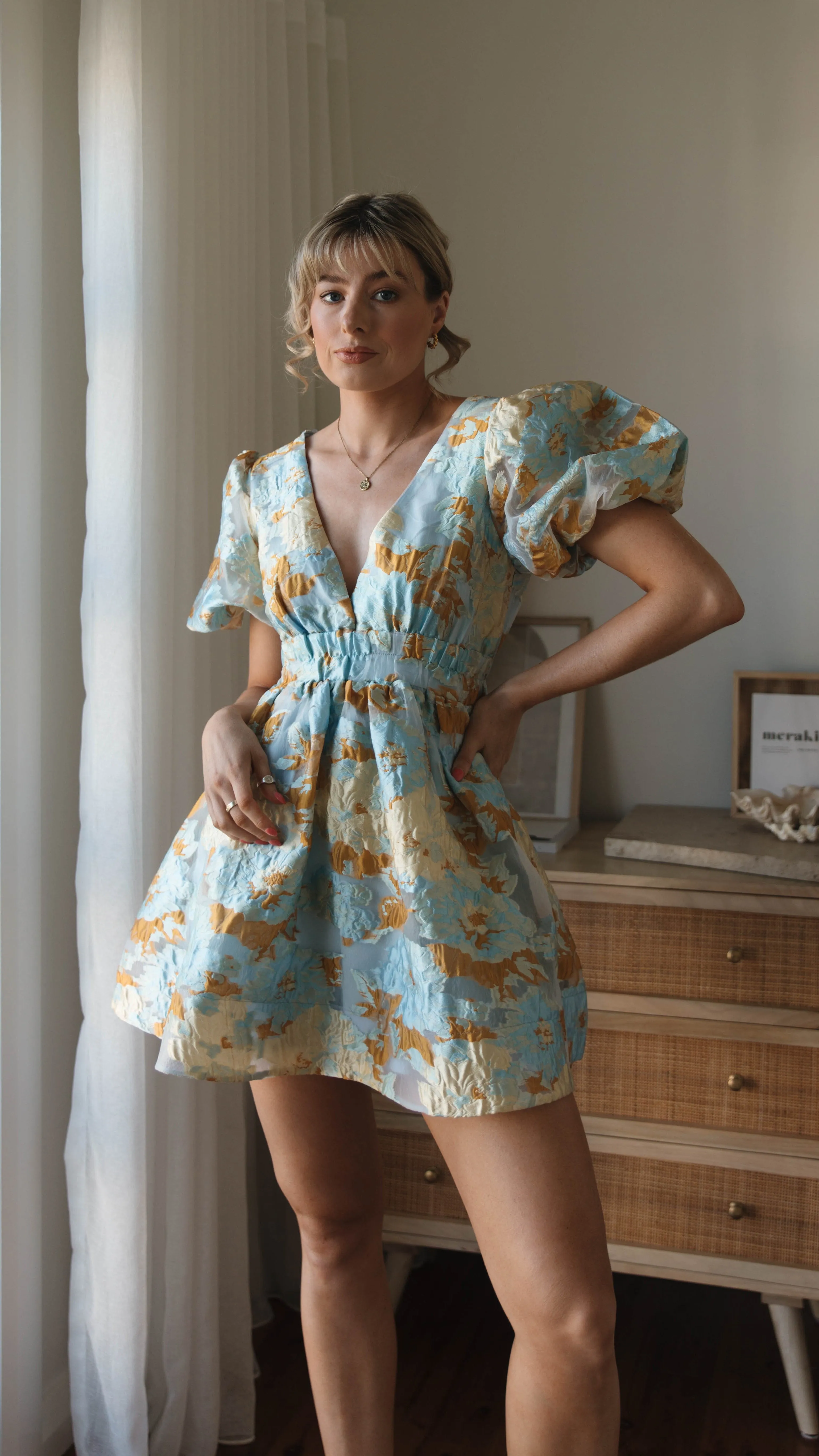 Trend Edge Abel Mini Dress - Blue