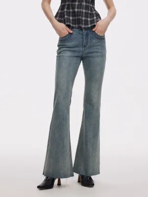Trend Setter Vintage Lover Denim High-Waisted Women Flared Jeans