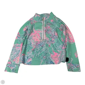 Sweatshirt Designer By Lilly Pulitzer In Green, Size: S River Flow