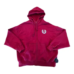 Sweatshirt Hoodie By Pink In Red, Size: M Clear Glow Sporty Gear