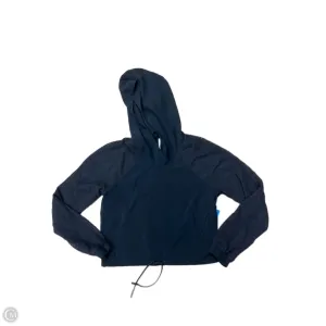 Compression Fit Athletic Sweatshirt Hoodie By Lululemon In Black, Size: 4