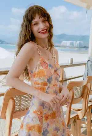 AbrasionResistant Material Frost Glow Neesha Dress - Watercolor