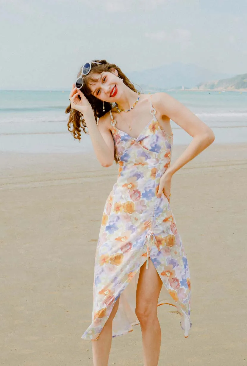 Neesha Dress - Watercolor Smart Fit Outdoor Look