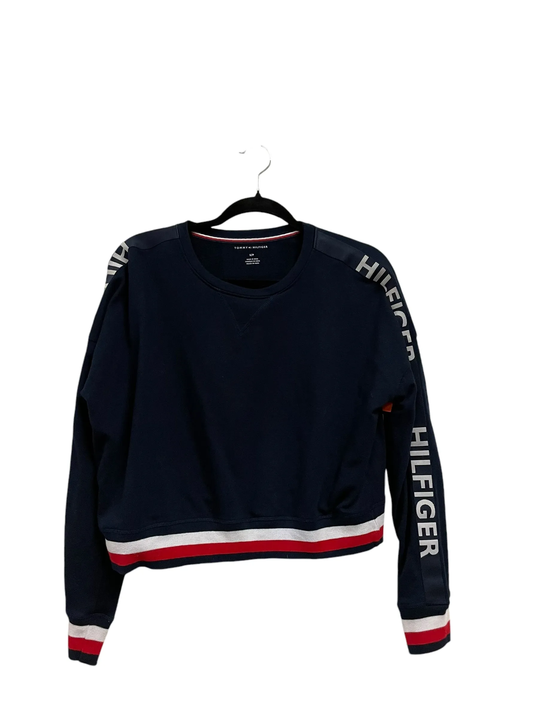 Fantasy Mood Sweatshirt Crewneck By Tommy Hilfiger In Navy, Size: S