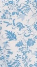 Confident Wear Light Star Page Mini Dress - Blue Floral