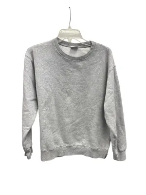 TaglessDesign Sweatshirt Collar By Clothes Mentor In Grey, Size: M