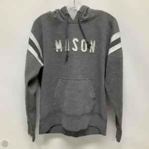 CompressiveFitFabric Reinforced Edges Sweatshirt Hoodie By Clothes Mentor In Grey, Size: S