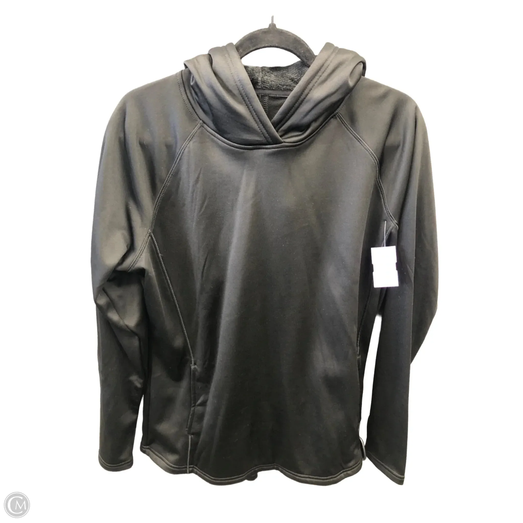 Athletic Sweatshirt Hoodie By Athletic Works In Black, Size: L Myth Glow