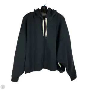 Work-Ready elastic waistband Athletic Sweatshirt Hoodie By Calia In Black, Size: Xxl