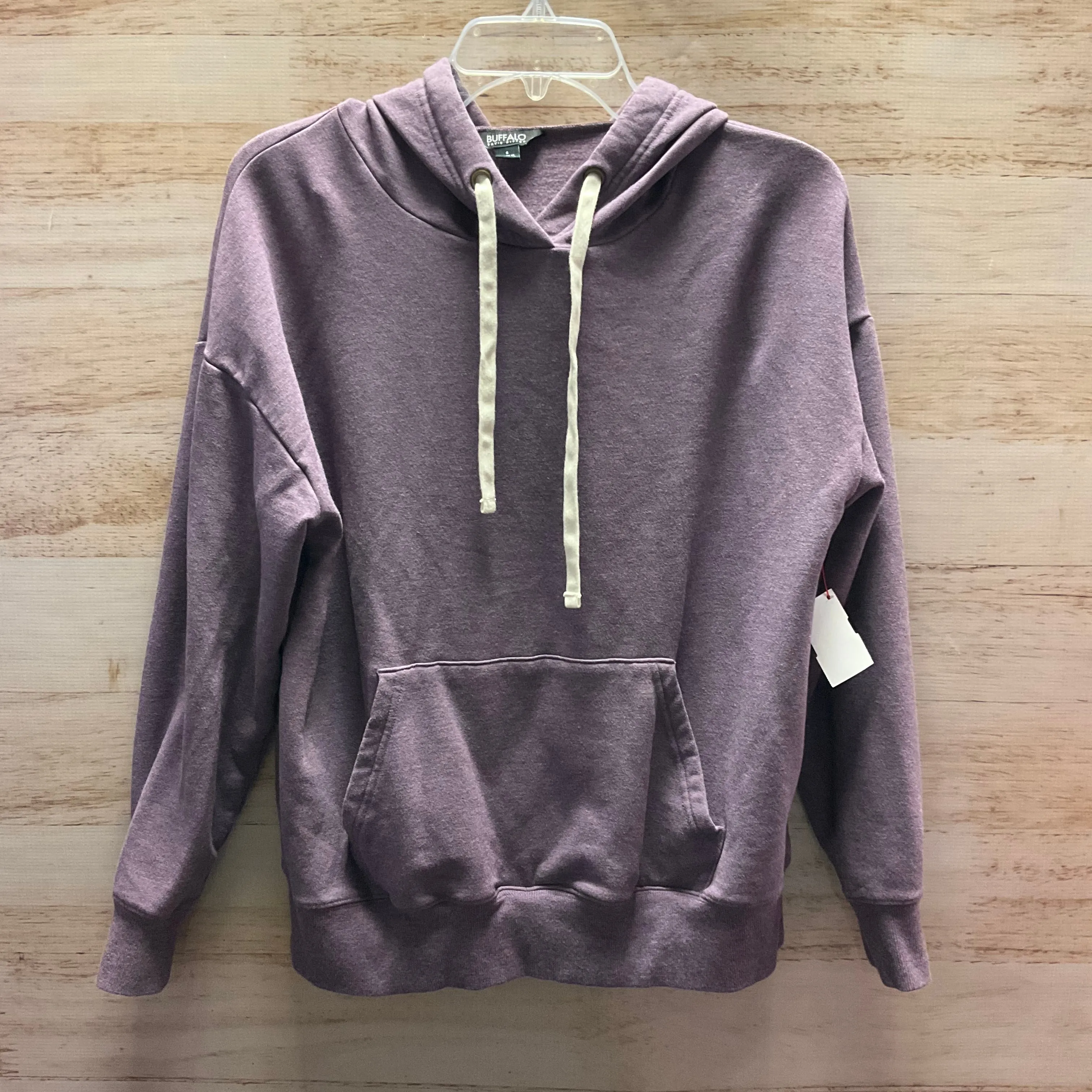 Sweatshirt Hoodie By Buffalo David Bitton In Purple, Size: S TagFreeDesign Versatile Dress