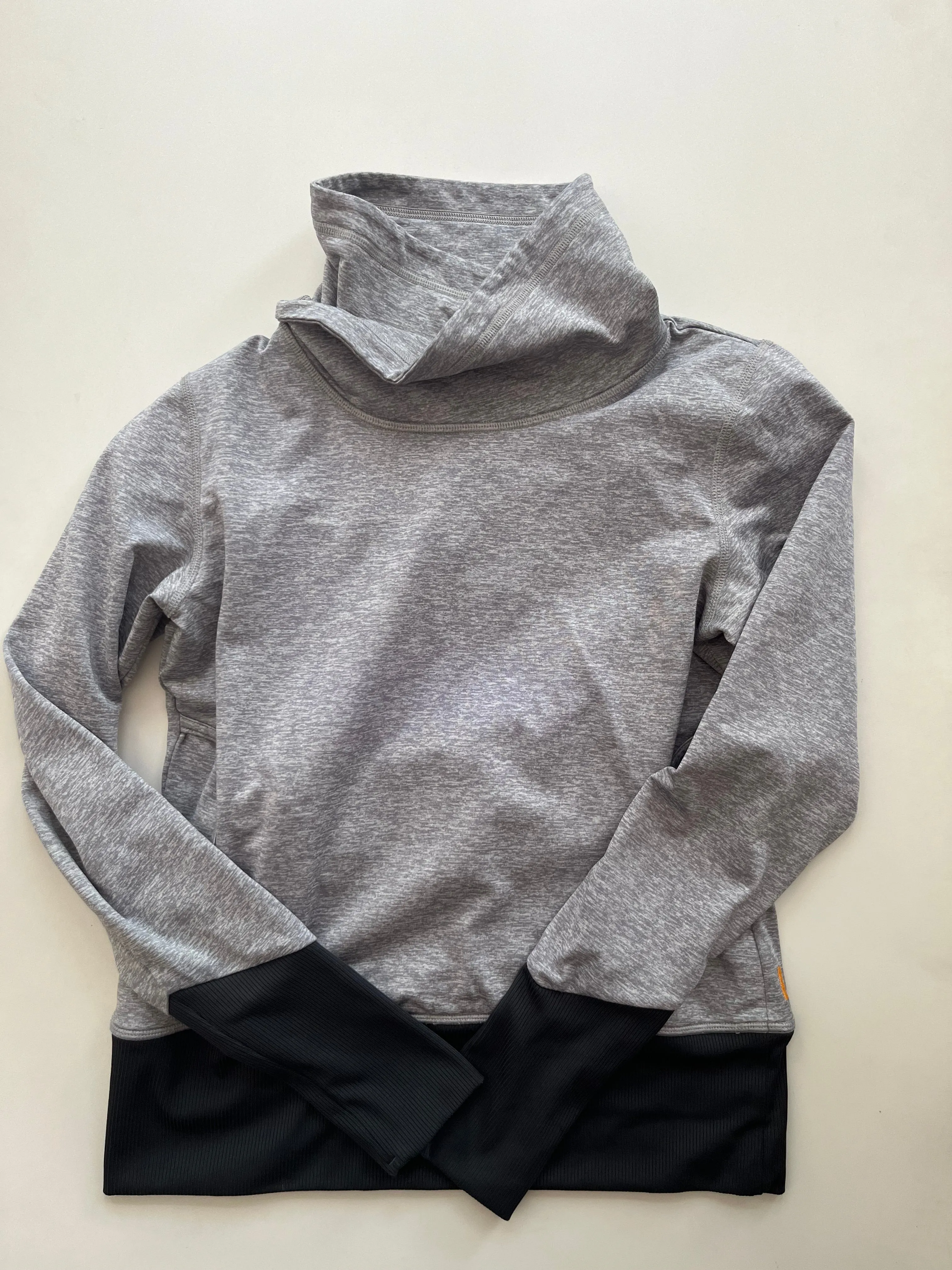 Athletic Sweatshirt Crewneck By Lucy In Grey, Size: Xs AntiPilling Technology winter clothing