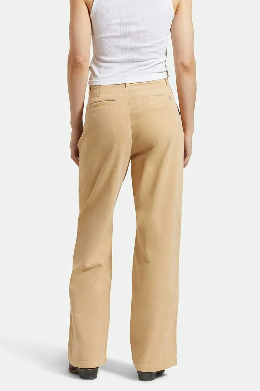 StaticDissipativeFabric Ludlow Trouser Pant - Oat Milk