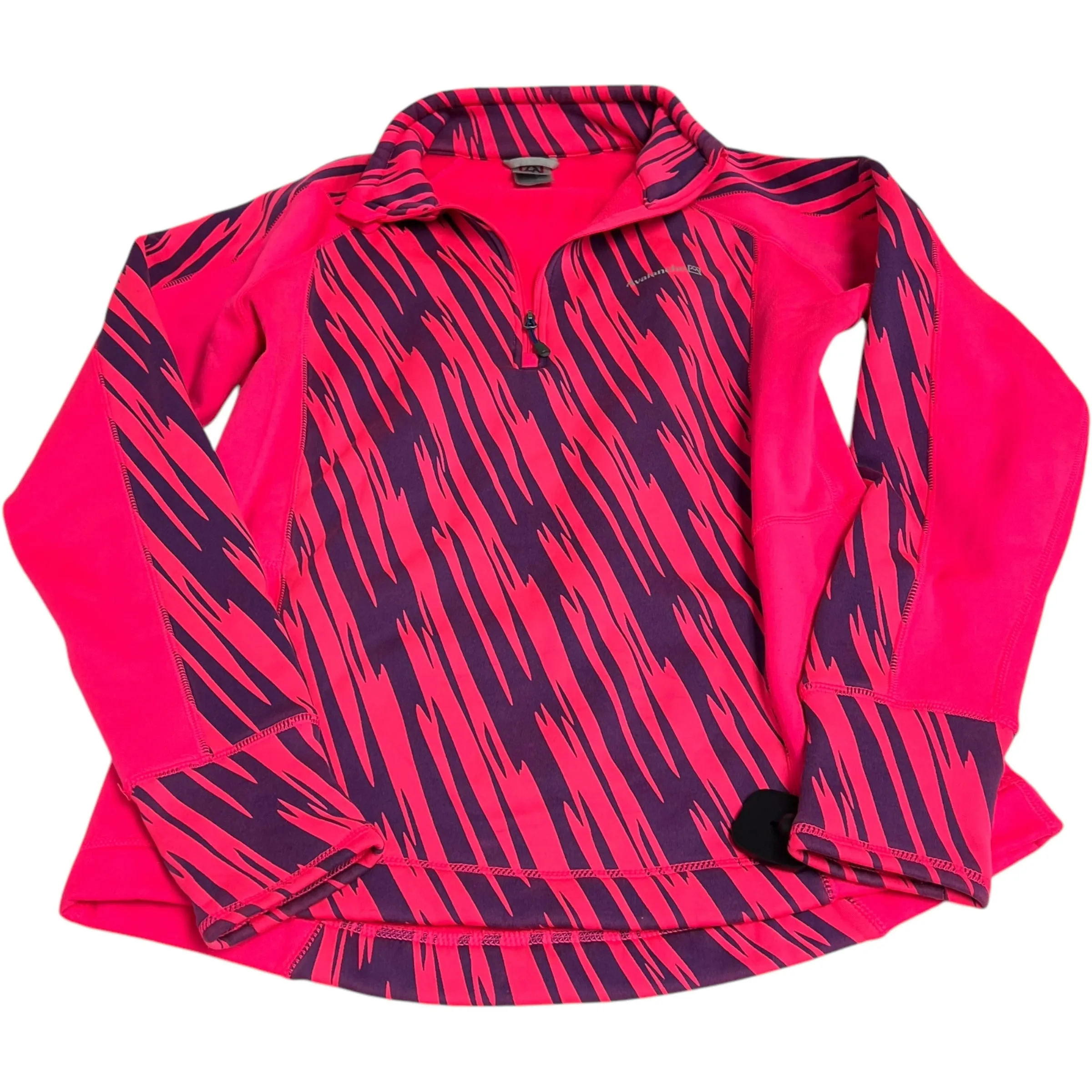 Athletic Sweatshirt Collar By Avalanche In Pink & Purple, Size: L Modern Chic