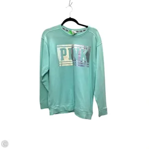 Sweatshirt Crewneck By Pink In Teal, Size: S FlexibleCuff