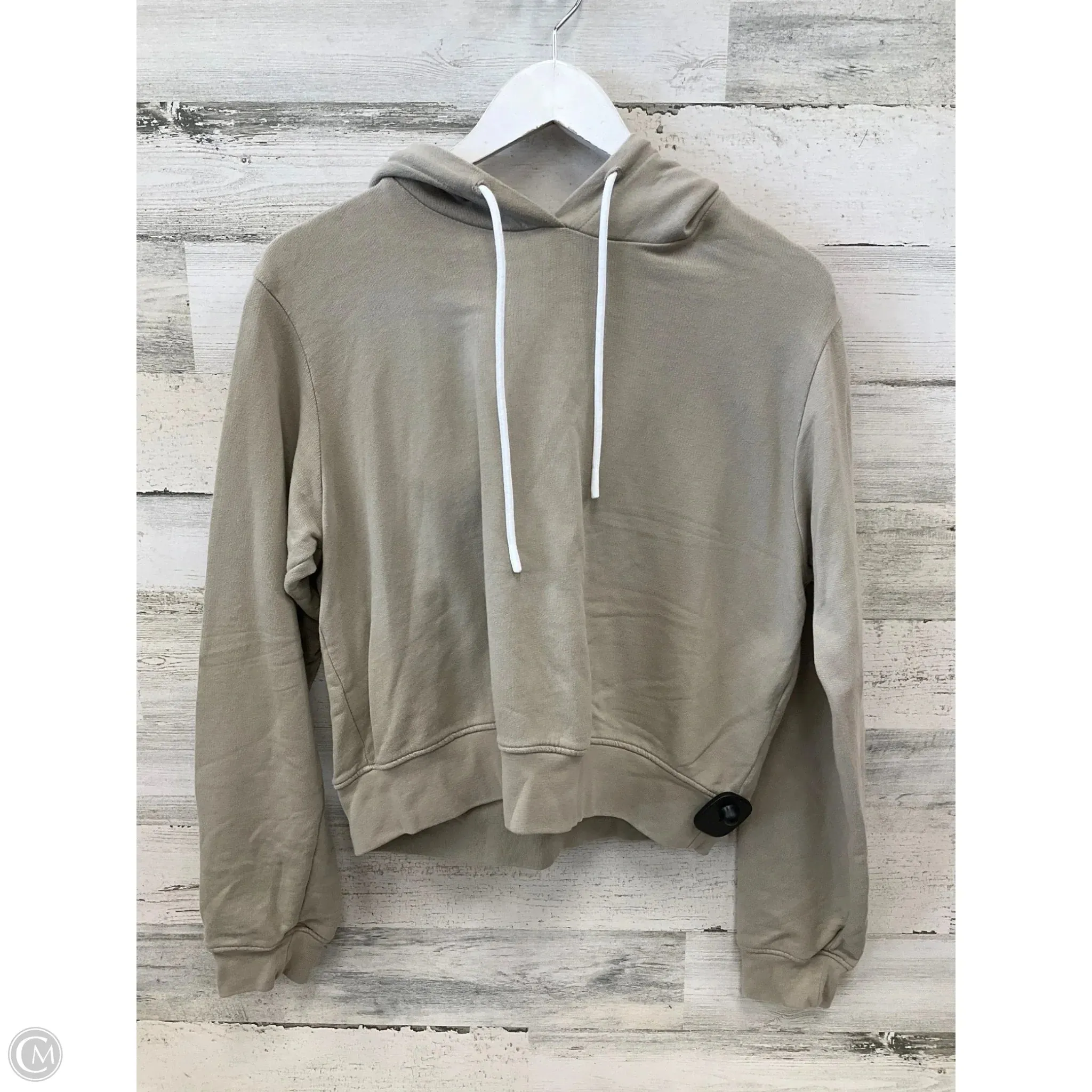WrinkleResistantFabric Sweatshirt Hoodie By Cotton Citizen In Tan, Size: M