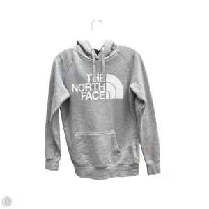 Athletic Sweatshirt Hoodie By The North Face In Grey, Size: S Sporty Shorts