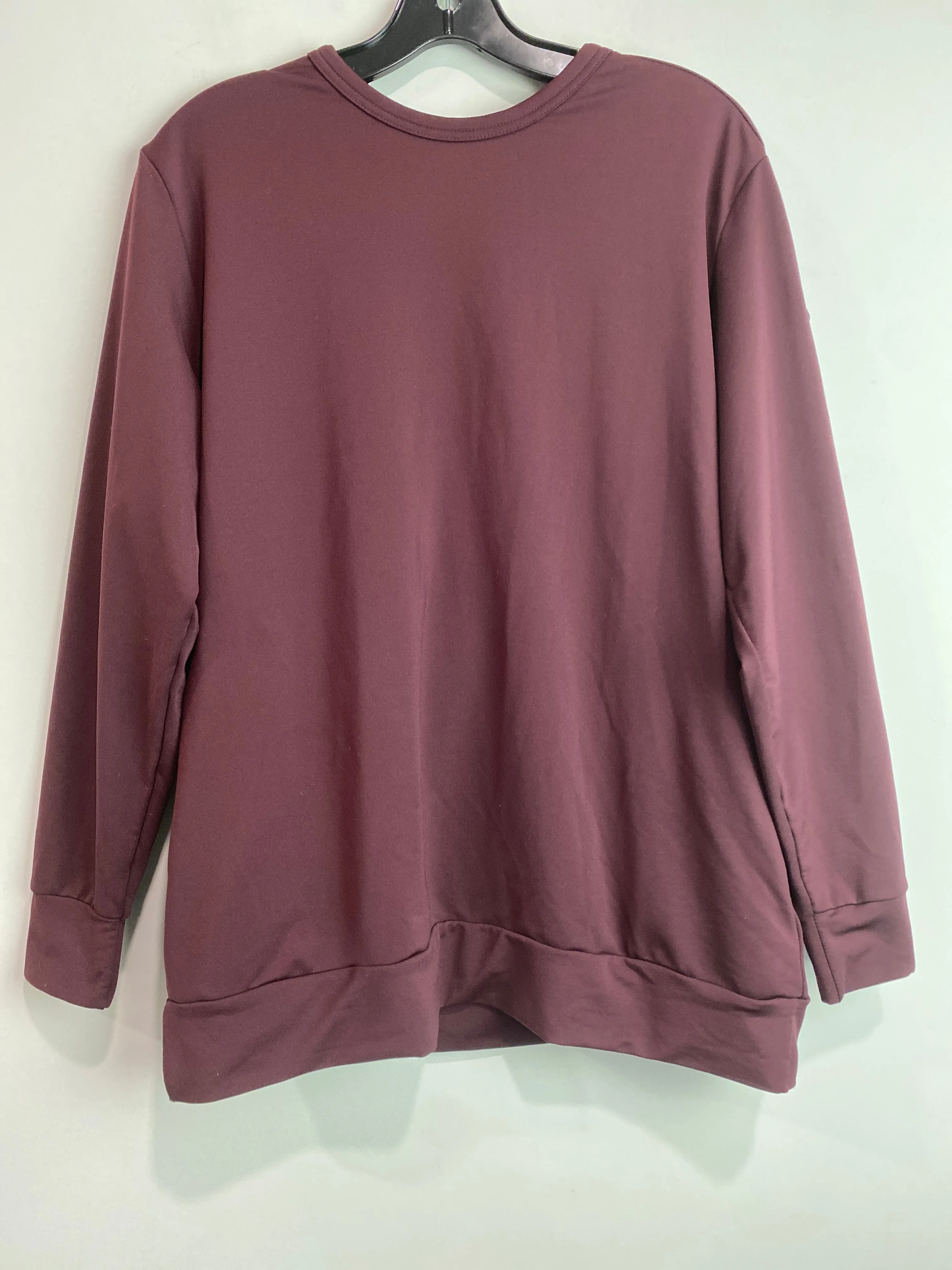 Athletic Sweatshirt Collar By Nike In Brown, Size: M Luxury Touch Adjustable drawstring