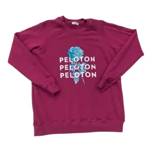 Easy Wear Fashion Forward Athletic Sweatshirt Crewneck By Cmc In Pink, Size: Xs