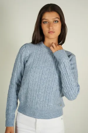 Chandail en tricot torsad?? - MAGNOLIAN - (E-C12) Sleek Design Comfy Appeal