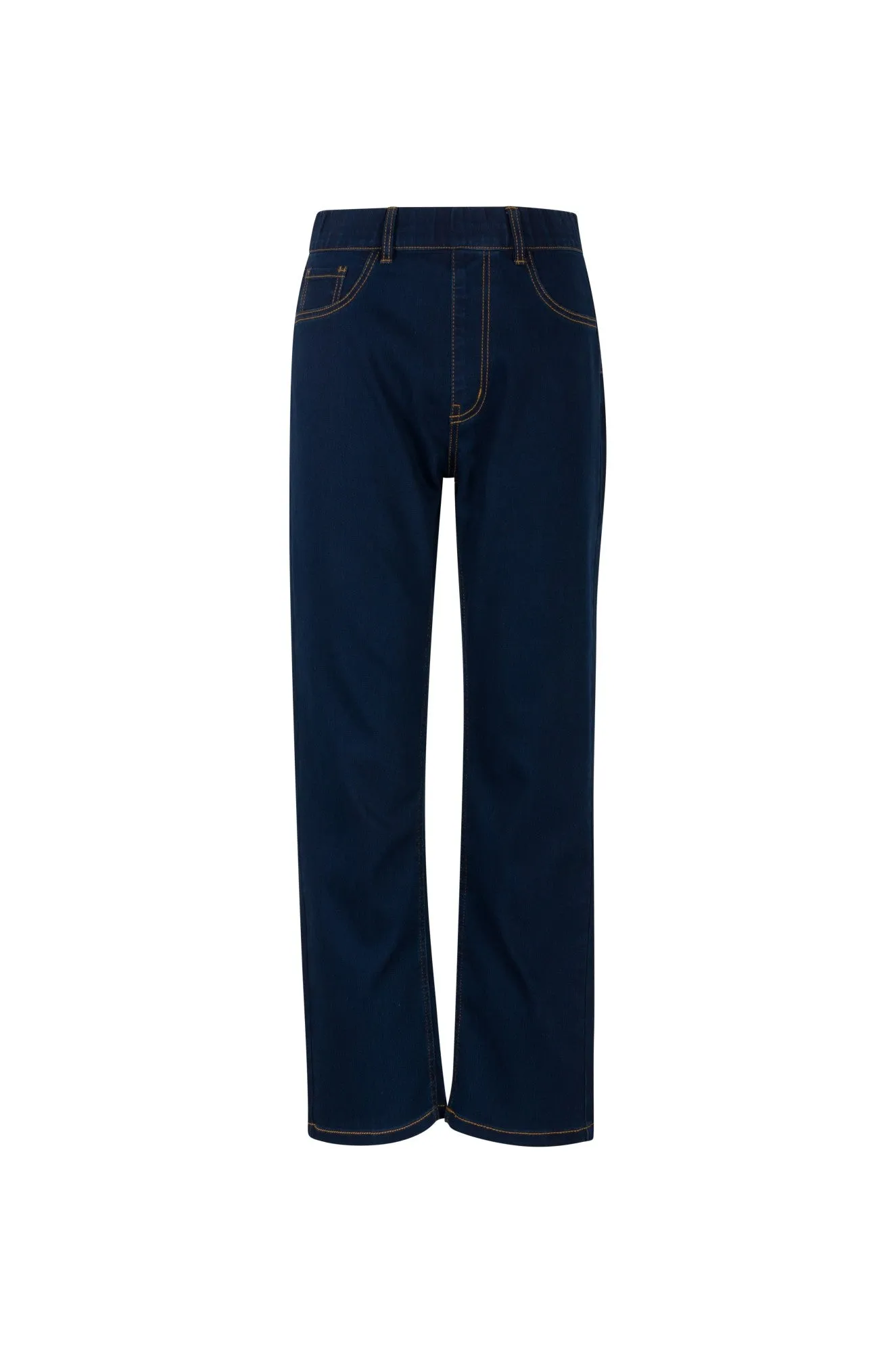 Wonder Denim Short Jeans | DARK INDIGO | 6622B1 Anti Slip Belt Loops Minimal Aesthetic