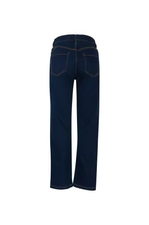 Wonder Denim Short Jeans | DARK INDIGO | 6622B1 Office Wear Trendy Home Comfort Everyday Loose