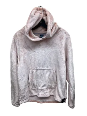 Sheer Glow Sweatshirt Hoodie By Champion In Pink, Size: M