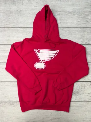 NHL Blues Athletic Sweatshirt Hoodie, Size: M Casual Day