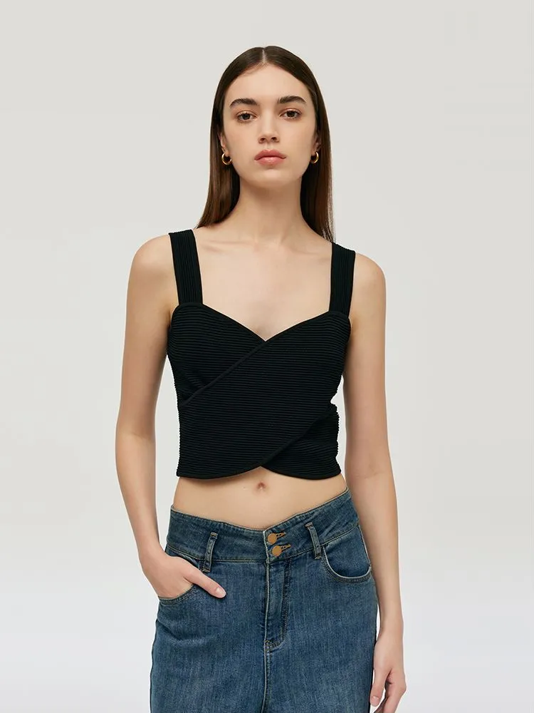 Crossover Women Knitted Tank Top short term lease data analysis