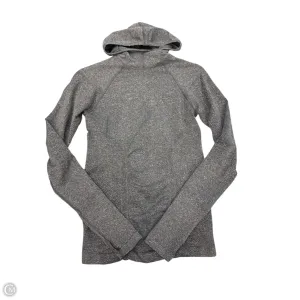 Athletic Sweatshirt Hoodie By Athleta In Grey, Size: S Brave Fit Layering Piece