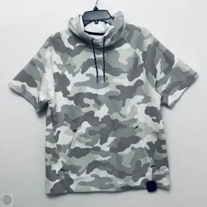 Travel Core Sweatshirt Hoodie By Old Navy In Grey & White, Size: M
