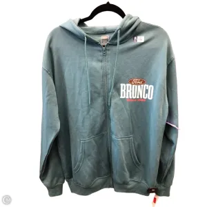 Sweatshirt Hoodie By Clothes Mentor In Blue, Size: M WearResistantHem CompressiveFitFabric