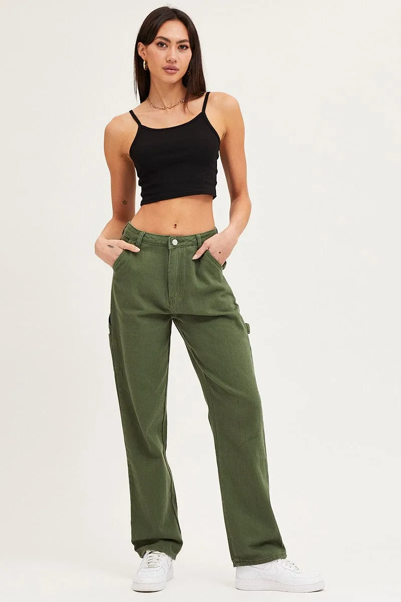 Classic Sweater Elite Core Black Crop Singlet Top