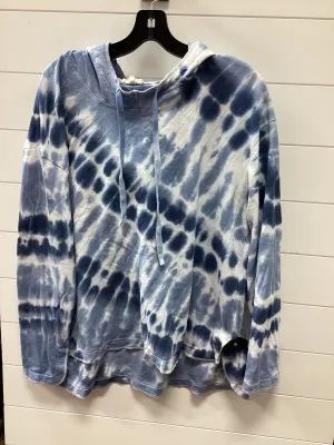 Sweatshirt Hoodie By Jane And Delancey In Tie Dye Print, Size:Xl QuickDryDesign BiasCut Trims