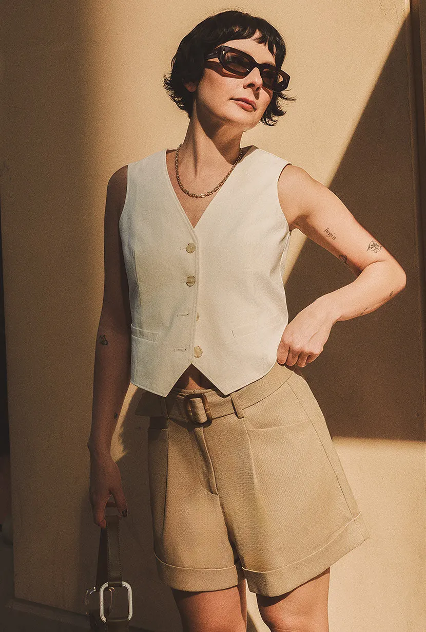 Cooper Shorts - Camel Epic Glow Road Soul