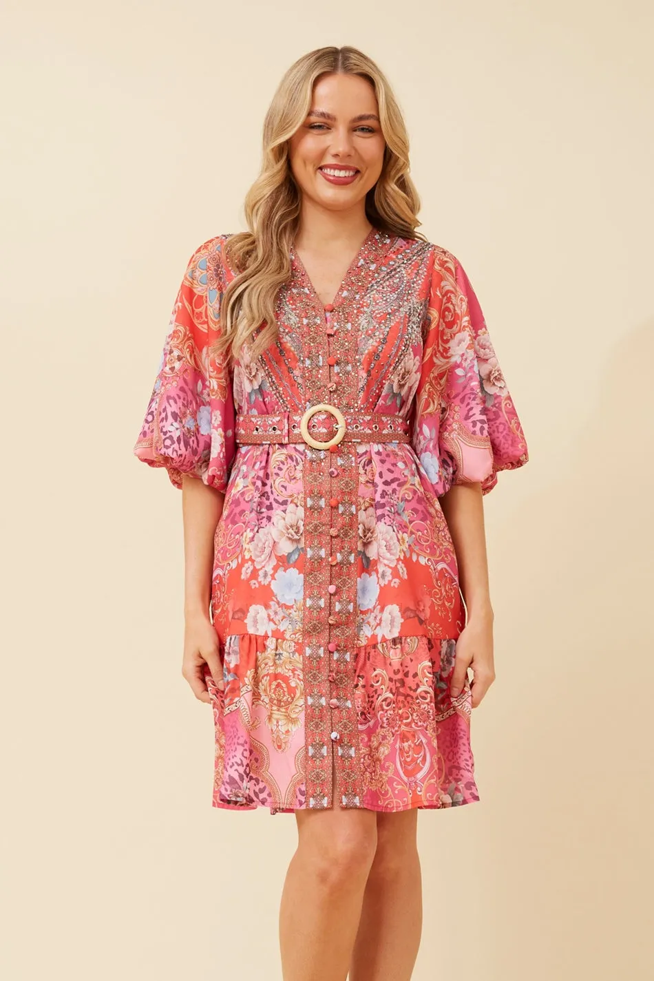 LOUIS ARABESQUE SHORT DRESS ZeroRestrictionMobility Warm Pullover