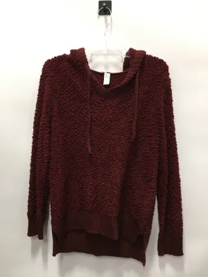 Maroon Sweatshirt Hoodie Green Tea, Size S Modern Fashion SmoothInnerLining