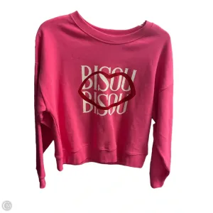 Sweatshirt Crewneck By Maeve In Pink, Size: Xs MultiPocketDesign Saga Fit