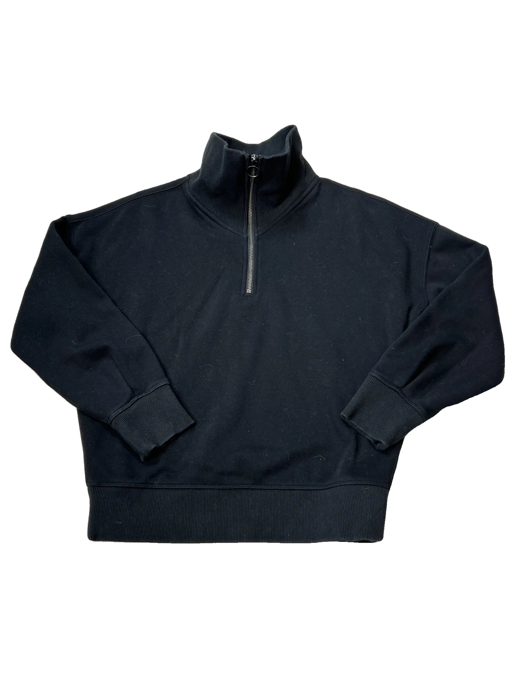 Athletic Sweatshirt Collar By Athleta In Black, Size: Xs Timeless Wear